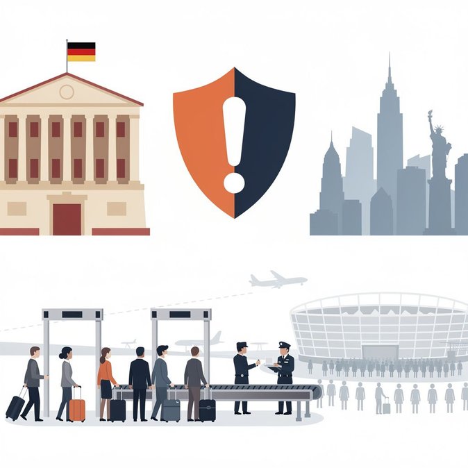 German Foreign Office Updates U.S. Travel Advisory, Highlights Heightened Security Environment
