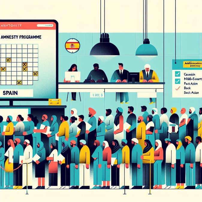 Spain’s Mass Regularisation Draws 13,500 Online Applications on Day One