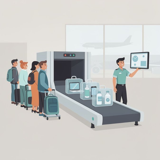El Aeropuerto de Viena Introduce Escáneres de Tomografía: Líquidos y Portátiles Pueden Quedarse en la Maleta