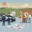 La police démantèle un réseau de falsification à Alicante alimentant les exploitations agricoles en travailleurs irréguliers