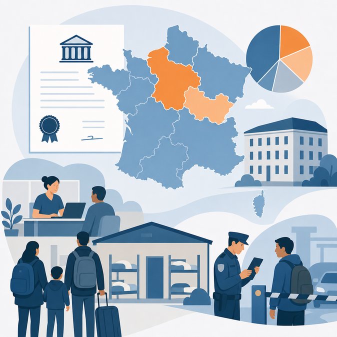 France Publishes €469 Million 2026 Budget Ceilings for Asylum Reception Centres