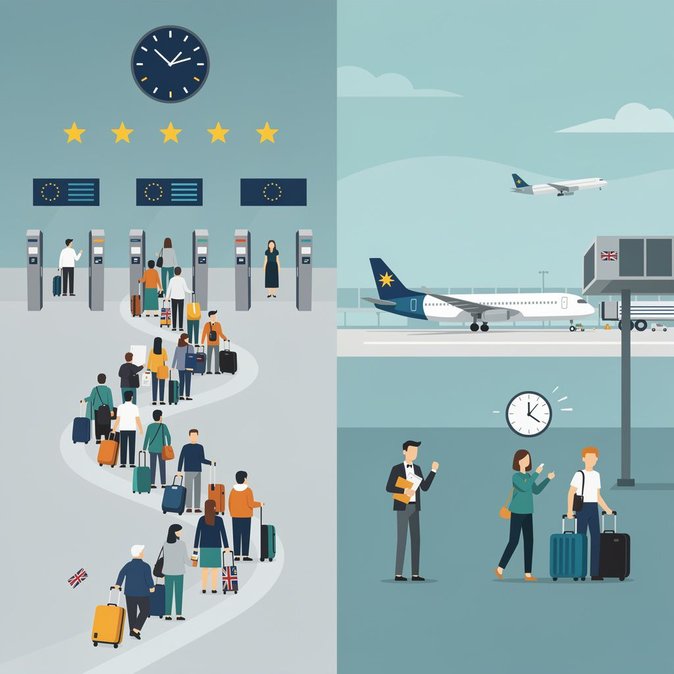 Heathrow urges Brussels to ‘stop the misery’ as EES queues triple processing times