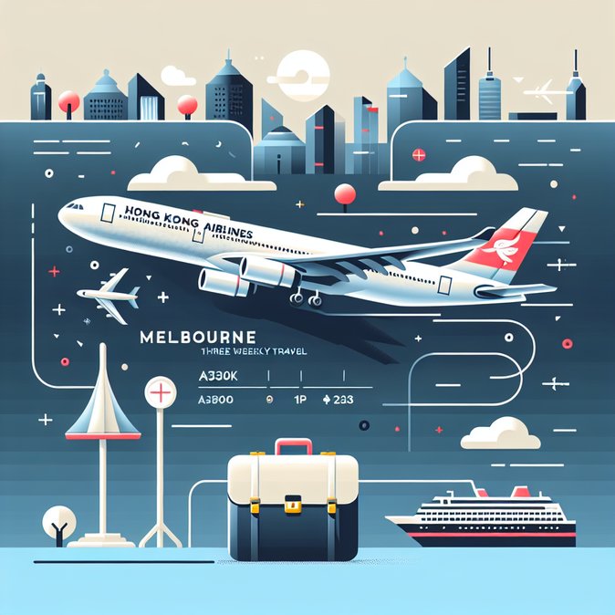 Hong Kong Airlines launches thrice-weekly Melbourne service, adding 93,000 seats a year