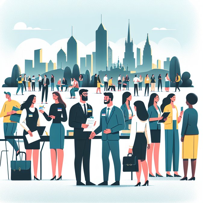 Nation-Wide ‘Together for Ukraine’ Rallies Highlight Refugee Integration and Economic Contribution