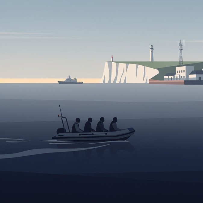 Unescorted migrant dinghy reaches Folkestone, prompting Border Force security review