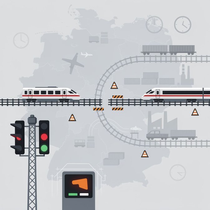 Deutsche Bahn reconoce retrasos en la línea Núremberg–Ratisbona; corredores principales avanzan según lo previsto