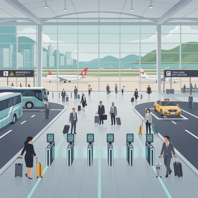La renovada Terminal 2 del HKIA comienza a atender a los pasajeros que salen