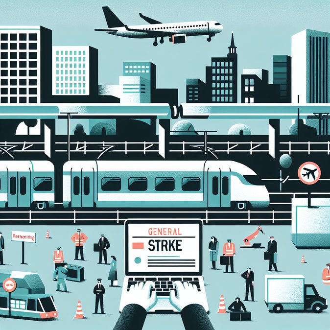 Belgium Braces for Three-Day National Strike Disrupting Flights, Trains and Urban Transport