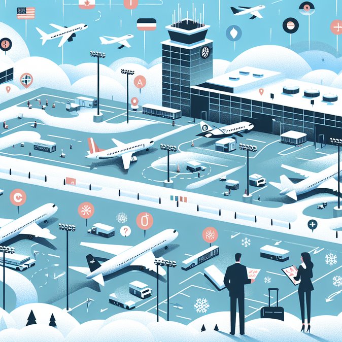 Snow and Ice Disrupt Frankfurt Hub: 93 Delays, 15 Cancellations Recorded on 5 March