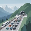 Heavy congestion at Karawankentunnel as autumn travel peaks