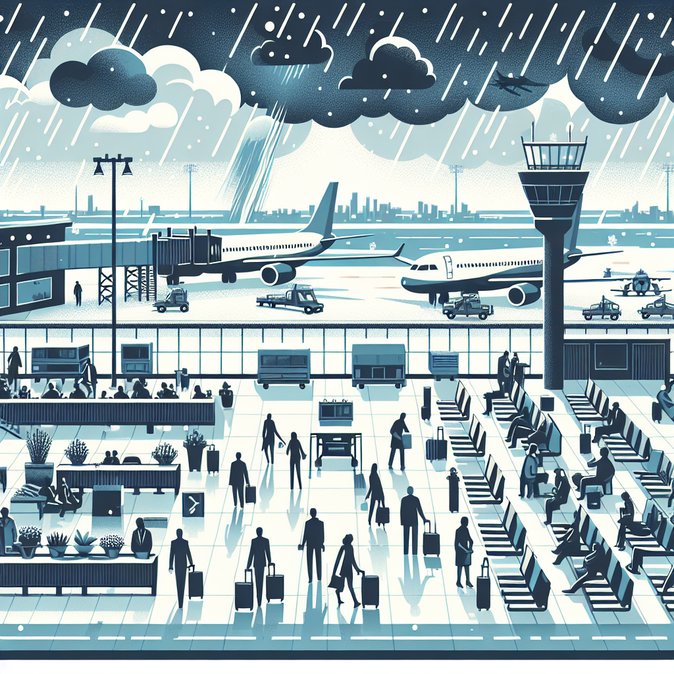 Snow, Cross-Winds and Staffing Gaps Cause 562 Flight Delays at Paris-CDG and Orly