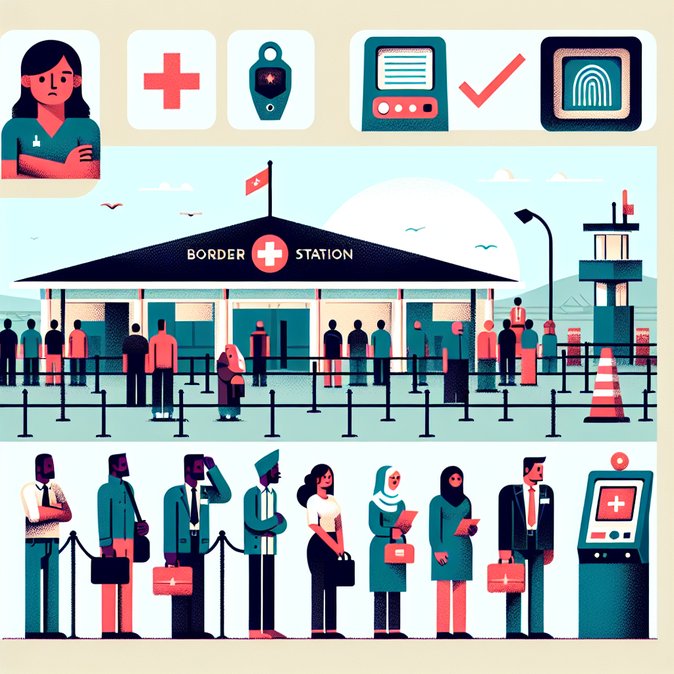 Biometric Entry/Exit System causes multi-hour queues at French airports during first full week of operation