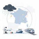 Storm “Austen” Grounds Flights, Cancels Ferries and Halts Trains Across Northern France