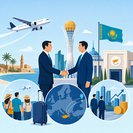 Direct Larnaca–Astana flights and new embassy announced during Cypriot president’s visit to Kazakhstan