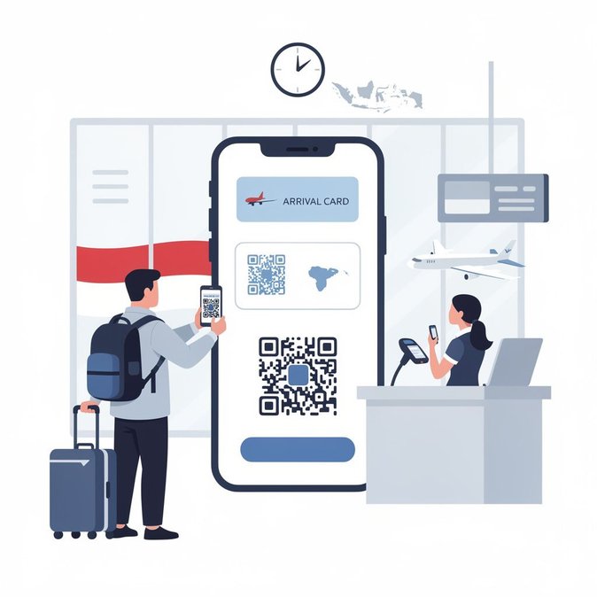 Indonesia tightens entry formalities: Australians now need online arrival card and e-VOA before departure