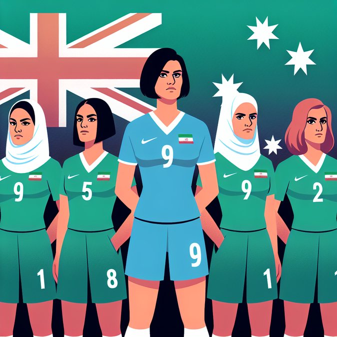 Australia Grants Asylum to Iranian Women’s Soccer Players After Anthem Protest at Women’s Asian Cup