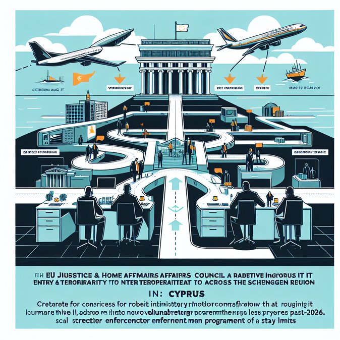 Cypriot Deputy Minister Chairs EU Justice & Home Affairs Council; Schengen Interoperability Roadmap Endorsed