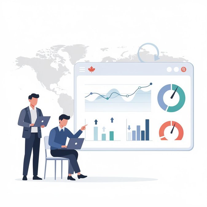 Live IRCC dashboard shows same-day shifts in application processing times