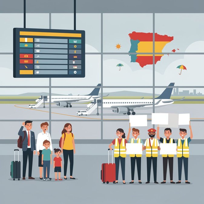 Mid-October Leeds Bradford Airport Strike Threatens Flights to Mallorca and Other Spanish Destinations