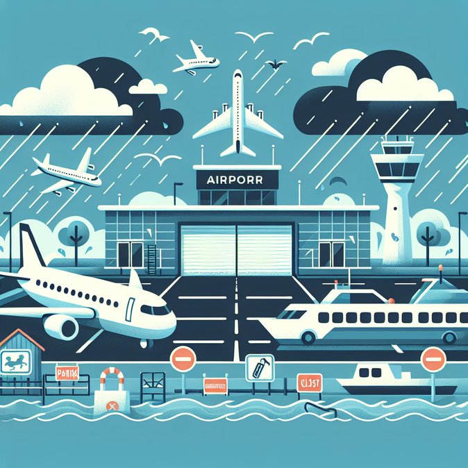 Storm Claudia causes flight delays and ferry cancellations as Ireland issues travel warnings