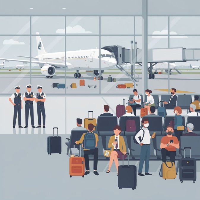 Eight-Hour National Airport Strike Grounds Hundreds of Flights Across Italy
