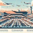 Prague Airport nears record with 17.8 million passengers in 2025