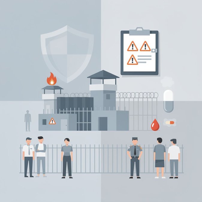 Comcare warns Home Affairs over violence and fires in Melbourne & Villawood detention centres