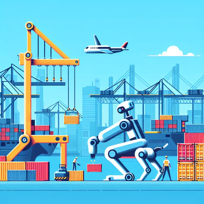 Robot Dog Joins Ningbo-Zhoushan Customs, Cutting Container Checks to 20 Minutes