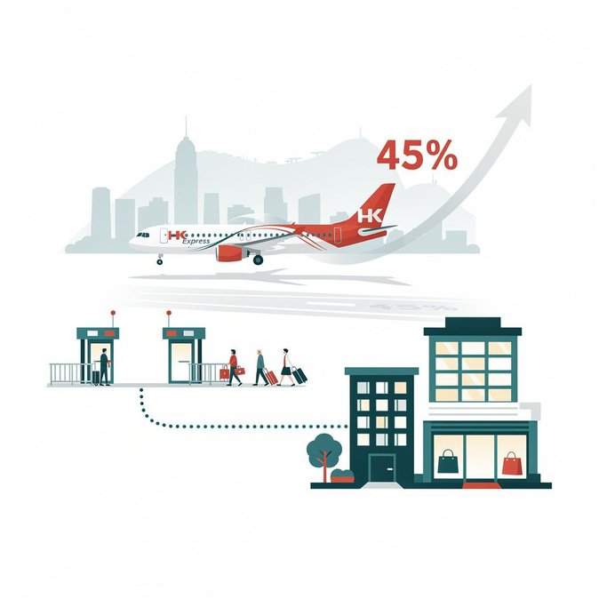 HK Express Reports 45 % Surge in Mainland Inbound Traffic Over Golden Week