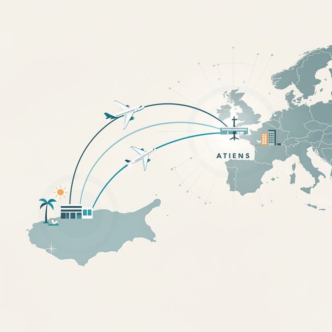 Aegean Airlines Reconnects Paphos with Athens—Three Weekly Flights Launched