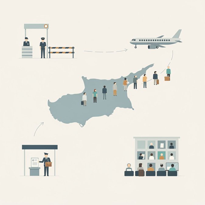 Cyprus Steps Up Returns: 208 Irregular Migrants Sent Home in One Week, 7,014 Departures So Far in 2026