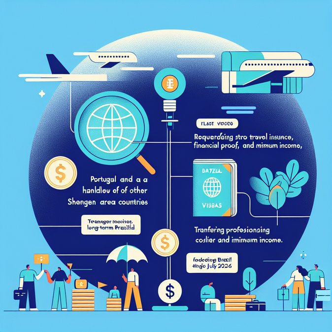 Portugal e Europa apertam regras de vistos para brasileiros a partir de julho