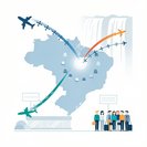 Azul launches seasonal routes from Foz do Iguaçu to Porto Alegre and Recife for summer peak
