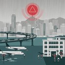 Red rainstorm triggers flight delays and transport warnings across Hong Kong
