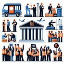 TfL Migrant Staff Deliver Letter to 10 Downing St. Demanding Visa Rule Fix