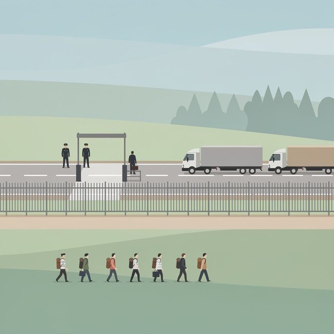 Illegal-Crossing Attempts on Belarus Border Plunge 98 % as Buffer Zone Holds