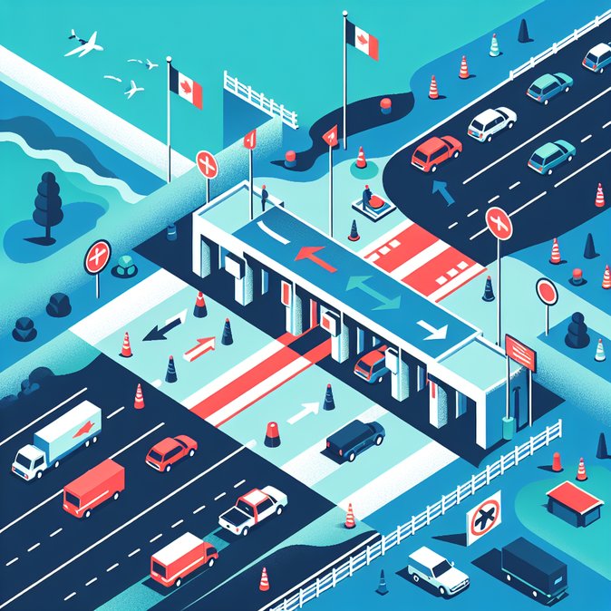 Cross-Border Trips from B.C. to U.S. Plunge 32 % in January