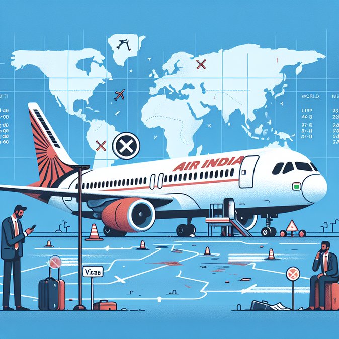 Air India cancels scheduled flights on multiple Gulf routes amid regional unrest