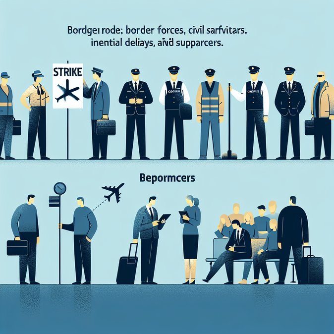 Government drafts in troops to cover Christmas Border Force strikes