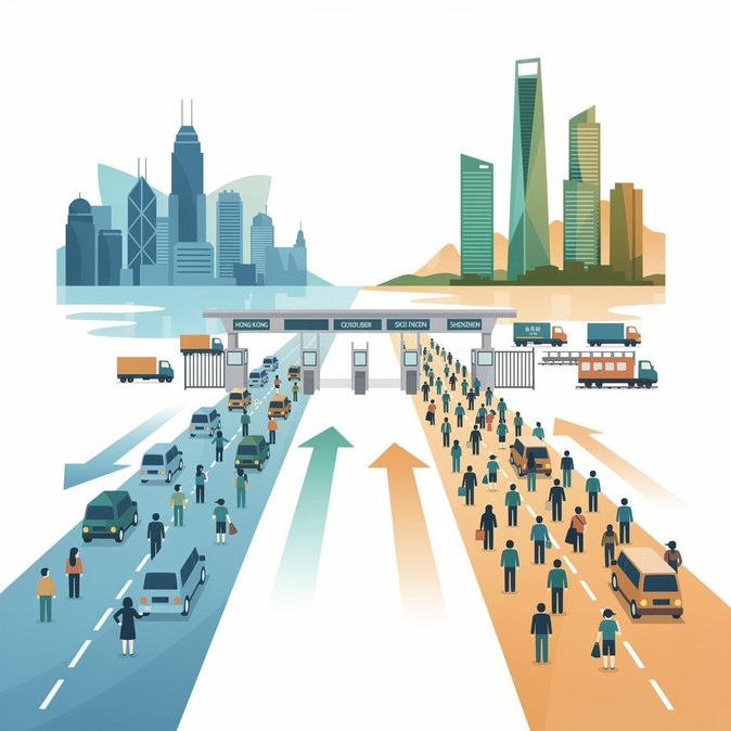 Va-et-vient à la frontière : 269 000 touristes de Chine continentale entrent à Hong Kong tandis que 238 000 résidents se rendent à Shenzhen pour la Fête nationale