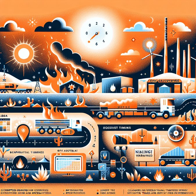 Record-breaking heatwave threatens supply-chain and travel operations across Western Australia