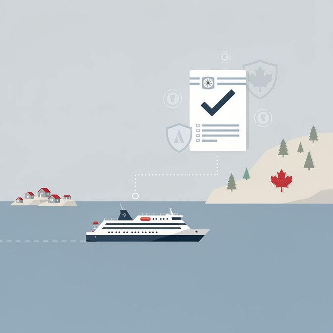 Canadá extiende el requisito de eTA a los pasajeros de ferry provenientes de Saint-Pierre-et-Miquelon