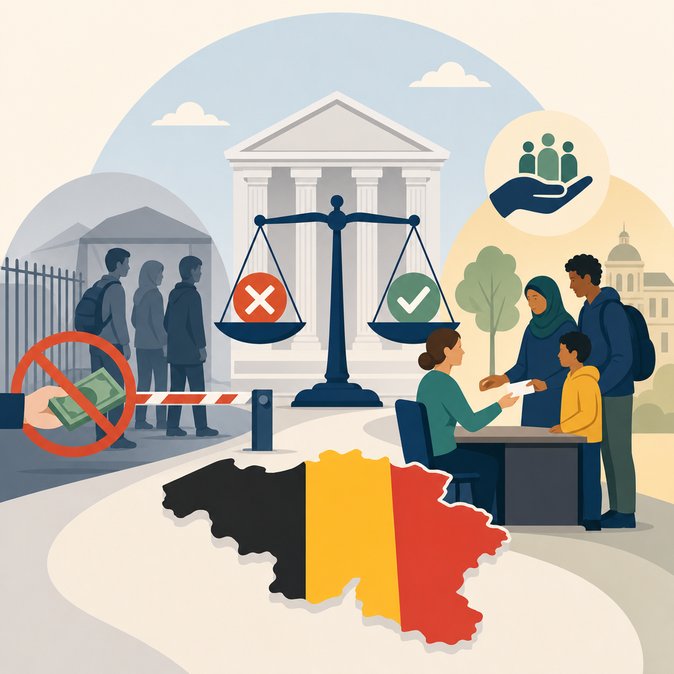 Belgian Constitutional Court Restores Financial Aid Option for Asylum Seekers
