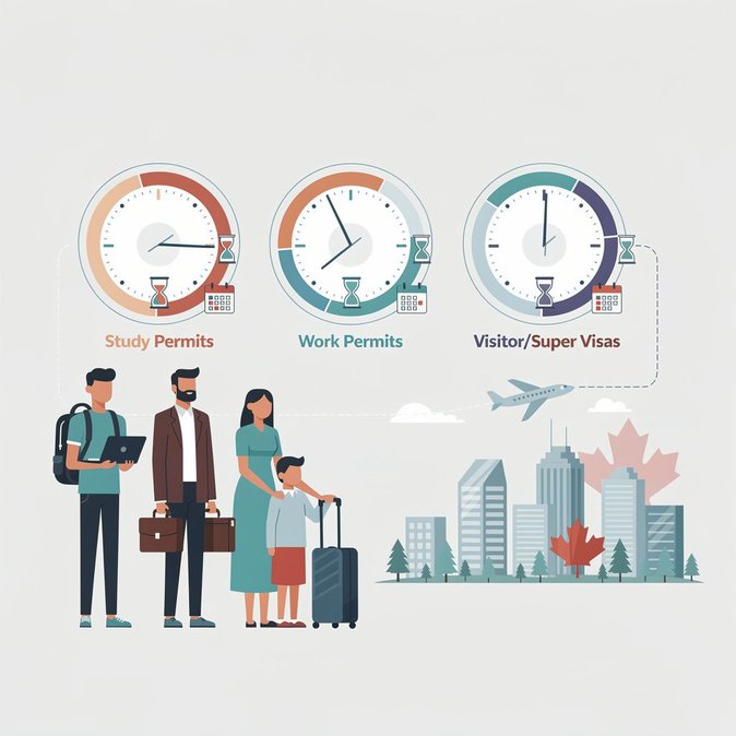 Canada’s weekly update shows Indian study-permit waits stretch to 7 weeks; visitor visas inch down to 29 days
