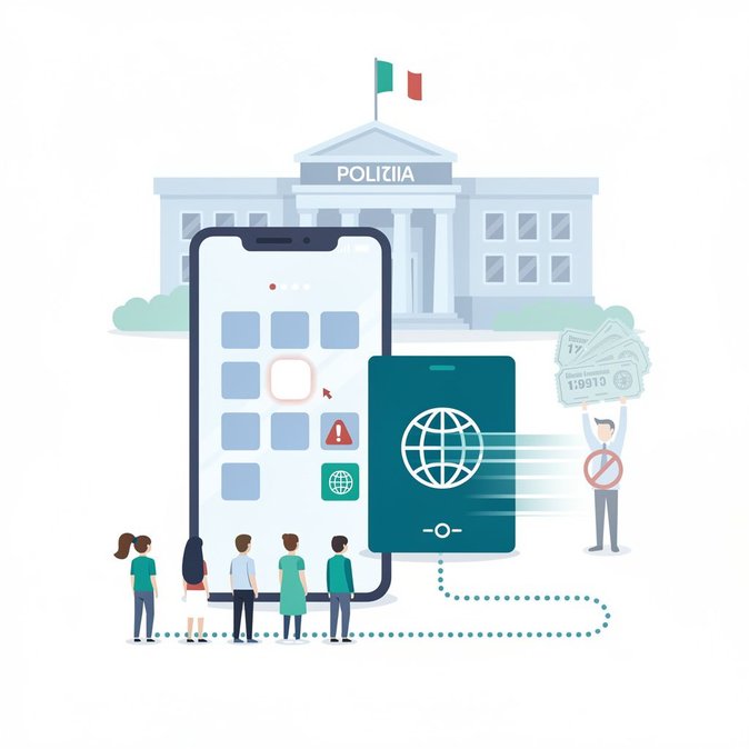 La Questura d’Agrigente lance un système de réservation en ligne pour les passeports « urgents »