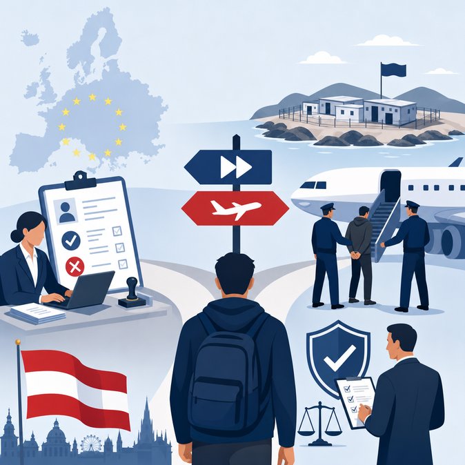 L’UE adopte le « Règlement sur les retours », mettant la pression sur l’Autriche pour accélérer les expulsions