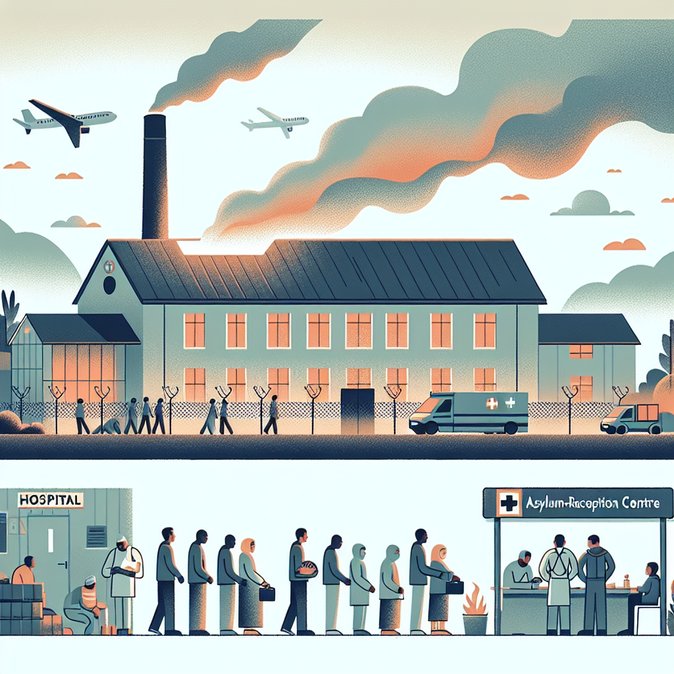 伊普尔避难中心发生火灾，紧急疏散11人送医治疗