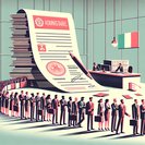 Decreto Flussi report: only 17 % of quota workers secured legal jobs in 2024-25