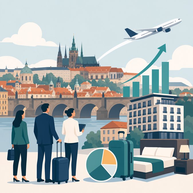 Prague tops 1.7 million visitors in Q1 2026, signalling strong post-pandemic rebound