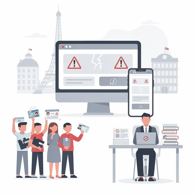 Security incident shuts ANTS online portal, freezing French residence-permit and licence services